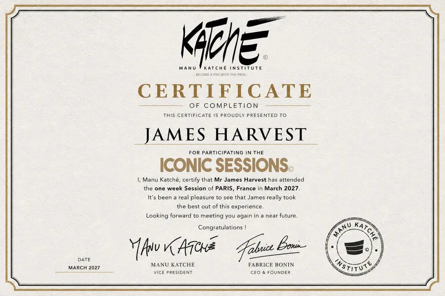 Katché Institute — Iconic Session Certificate